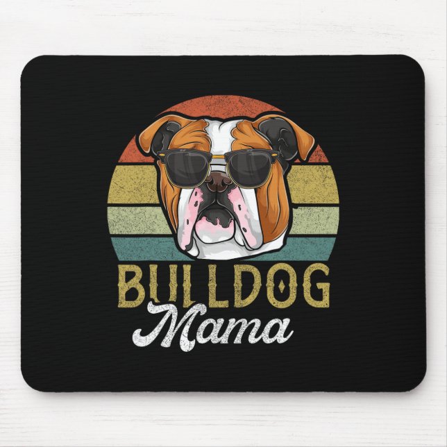 Tapis De Souris Frenchie Bulldog Mama Chien Maman (Devant)