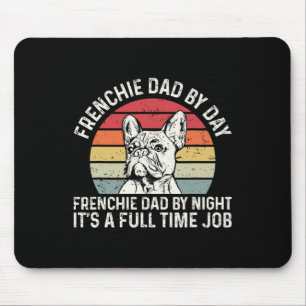 Tapis De Souris Frenchie Dog Citation Pour Votre Père Français