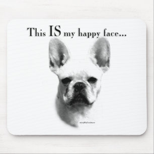 Tapis De Souris Frenchie Happy Face