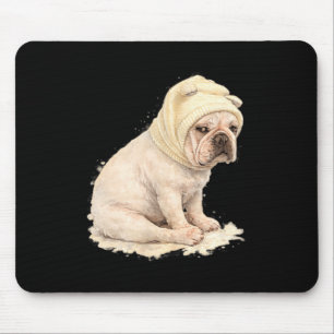 Tapis De Souris Frenchie Style Aquarelle Chien Bouledogue Français