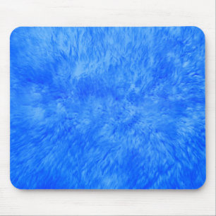 Tapis De Souris Frénésie de fourrure bleue