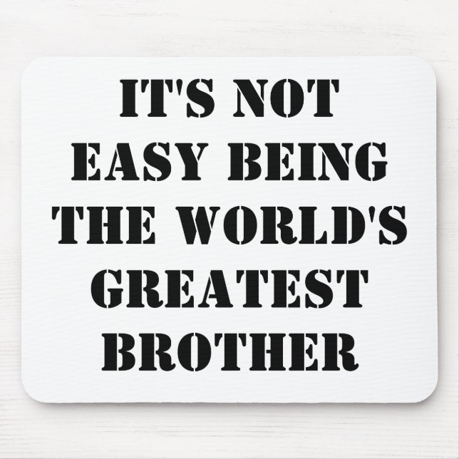 Tapis De Souris Frère (Devant)