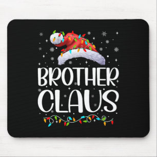 Tapis De Souris Frère Claus Jeu Lumières Pyjama de Noël Matchine