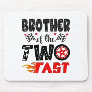 Tapis De Souris Frère Des Deux Rapides 2E Anniversaire Boy Racing 