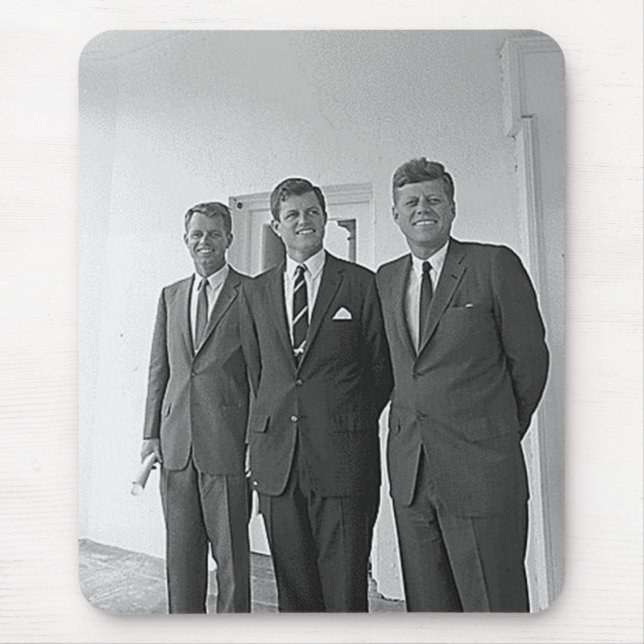 Tapis De Souris Frères de Kennedy, John, Ted, Robert (Devant)