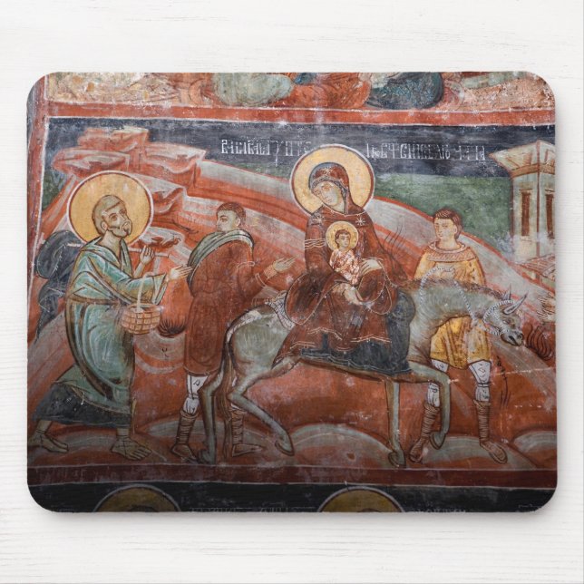 Tapis De Souris Fresques de l'église serbe du XIVe siècle, (Devant)