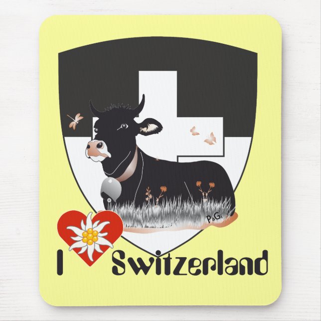Tapis De Souris Fribourg / Fribourg Suisse Mauspad (Devant)