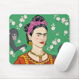 Tapis De Souris Frida Kahlo Monkey Graphic