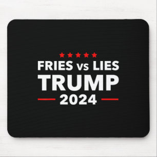 Tapis De Souris Fries Vs Lies Trump 2024 France Fries Trump Vance