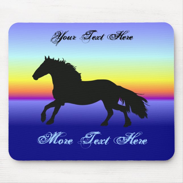 Tapis De Souris Friesian Mousepad (Devant)