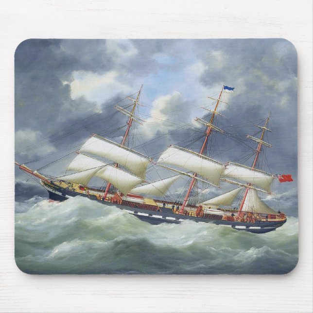 Tapis De Souris Frigate Atalanta 1885 (Devant)