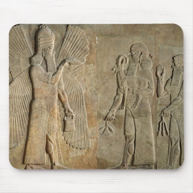 Tapis De Souris Frise dépeignant un esprit à ailes (Devant)