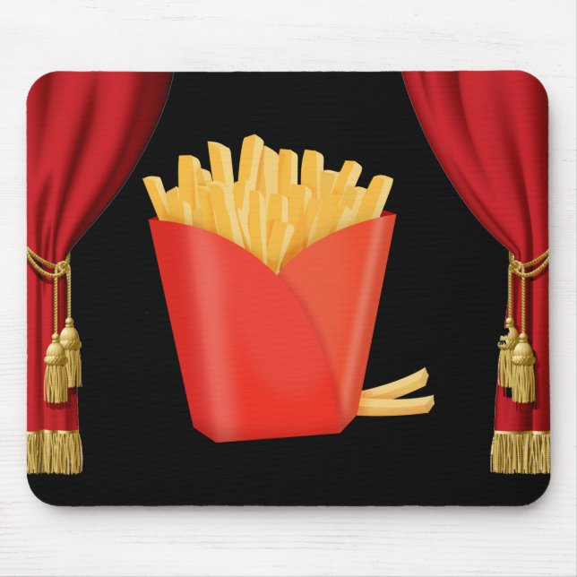 Tapis de souris Frites (Devant)