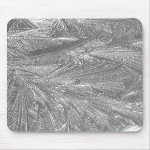 Tapis De Souris Froid d'hiver en noir et blanc