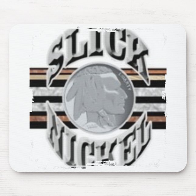 Tapis De Souris Frontière en lambeaux Mousepad (Devant)