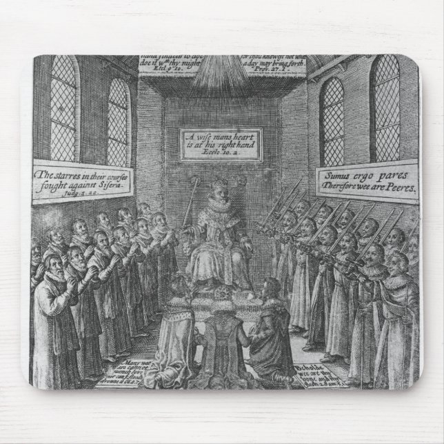 Tapis De Souris Frontispice à "Vox REGIS" par Thomas Scott (Devant)