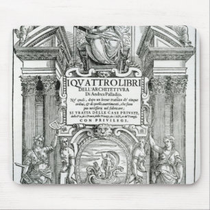 Tapis De Souris Frontispice 'au dell'architettura de libri de