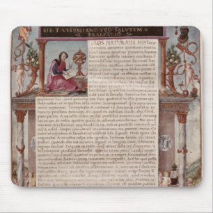 Tapis De Souris Frontispice pour réserver I montrant une page de