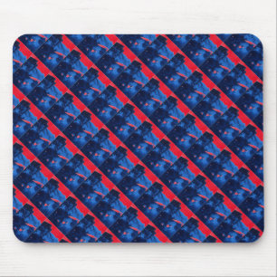 Tapis De Souris "Frozen Ridge 1" Tiled Abstract Design Mousepad