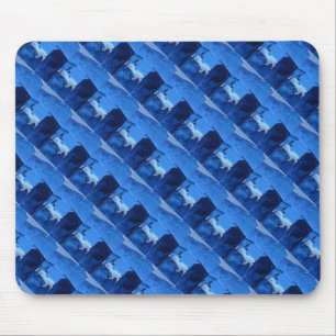 Tapis De Souris "Frozen Ridge 3" Tiled Abstract Design Mousepad