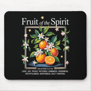 Tapis De Souris Fruit Chrétien De La Srit Fruit Orange Vintage F