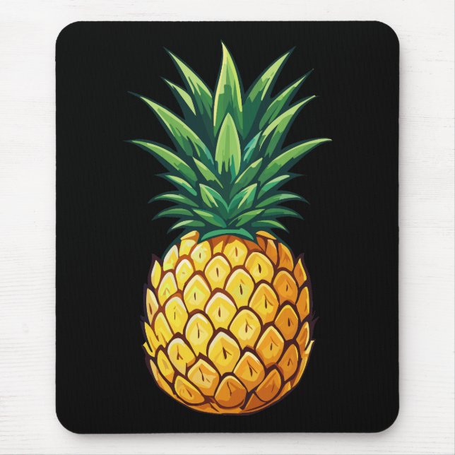 Tapis De Souris Fruit d'ananas (Devant)