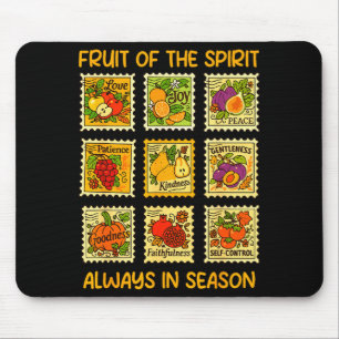 Tapis De Souris Fruit De La Foi Chrétienne Srit Jésus Dieu Amant