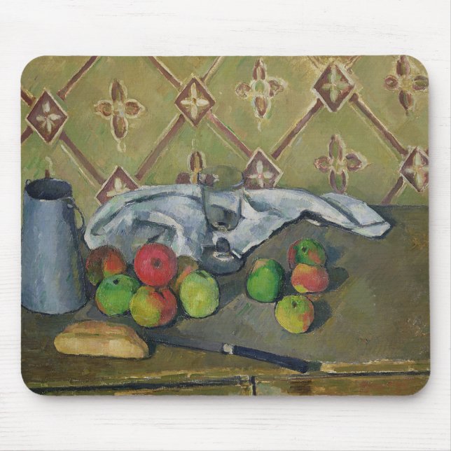 Tapis De Souris Fruit de Paul Cezanne |, serviette et cruche de (Devant)