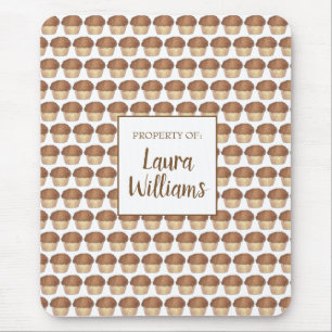 Tapis De Souris Fruit Fraîche Croustillant Muffin Vente de pain Fo