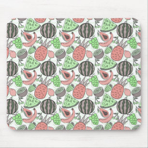 Tapis De Souris Fruit motif transparent   motif de surface de frui