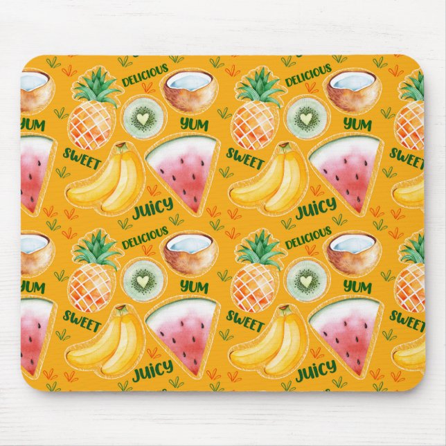 Tapis de souris Fruit Tropical (Devant)