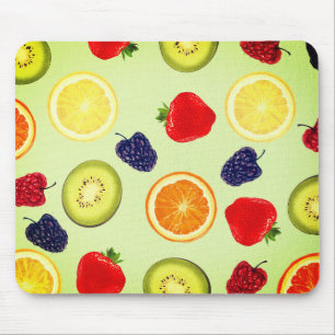 Tapis De Souris Fruits, Arrière - plan, Motif