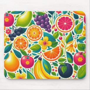 Tapis De Souris Fruits colorés