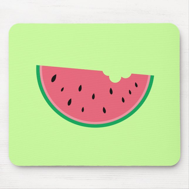 Tapis De Souris Fruits de pastèque Santé douce Frais (Devant)