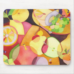 Tapis De Souris Fruits doux d'aquarelle