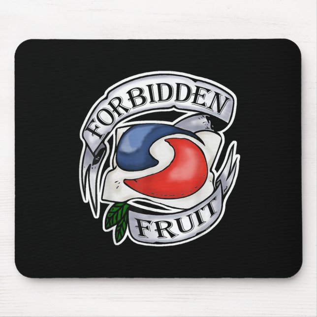 Tapis De Souris Fruits interdits Stupide Ado Challenge Tattoo Pod (Devant)