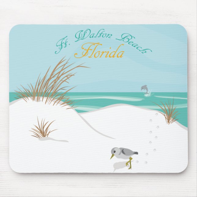 Tapis De Souris Ft. Walton Beach (Floride) (Devant)