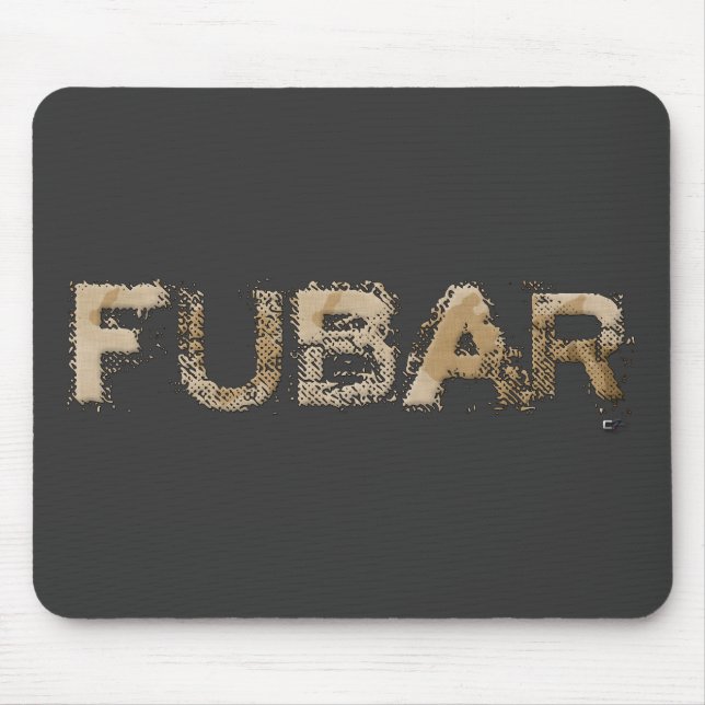 TAPIS DE SOURIS FUBAR (Devant)