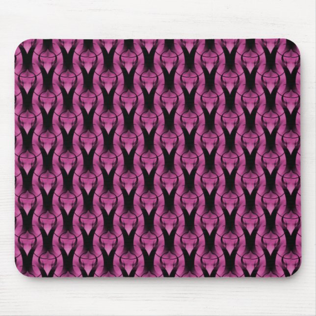 Tapis De Souris Fuchsia Classique Moderne Mousepad (Devant)
