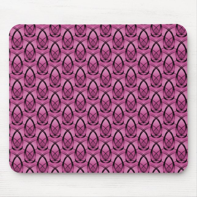 Tapis De Souris Fuchsia Fashion Forward Mousepad (Devant)