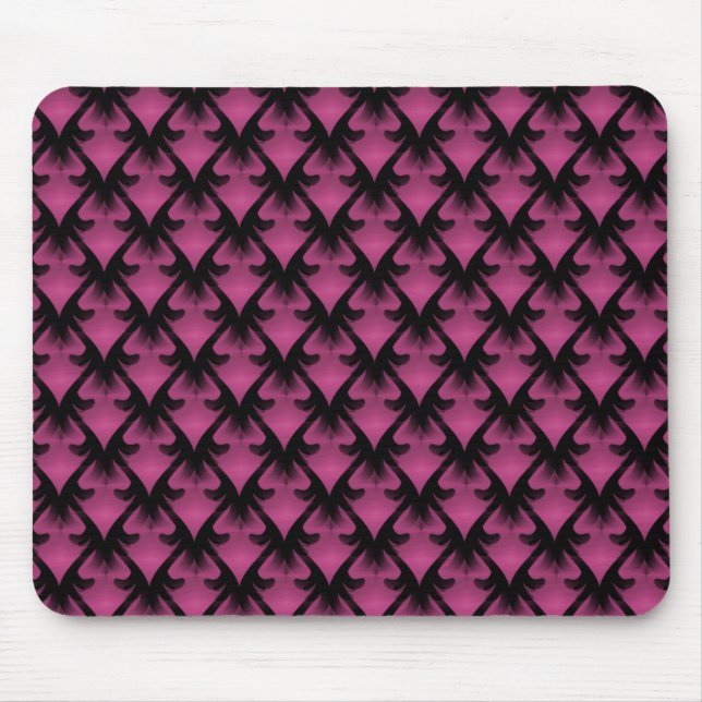 Tapis De Souris Fuchsia Metropolitan Glam Mousepad (Devant)
