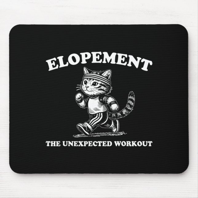 Tapis De Souris Fuite Le sport inattendu (Devant)