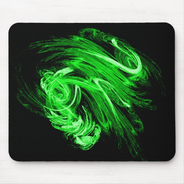 Tapis De Souris Fumée verte (Devant)