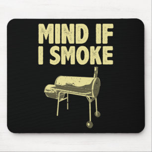 Tapis De Souris Fumer Pour Hommes Papa Griller Viande Barbecue Fum