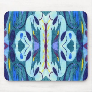 Tapis De Souris Fumes bleues