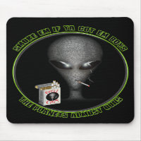 Fumez-moi si vous les avez ! Mousepad