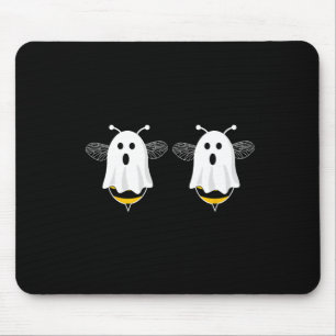Tapis De Souris Fun Boo Bees Couples Costume Halloween pour femmes