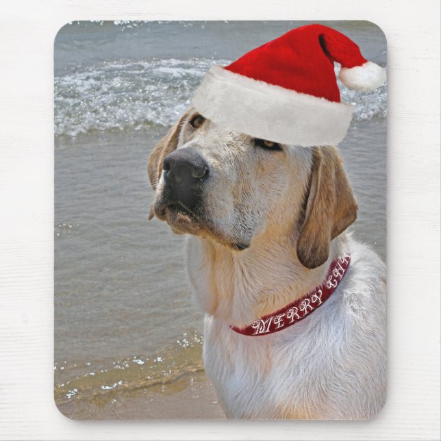 Tapis De Souris Fun de Noël (Devant)