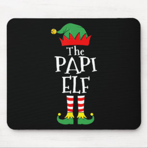 Tapis De Souris Fun Elf Noël Pyjama famille