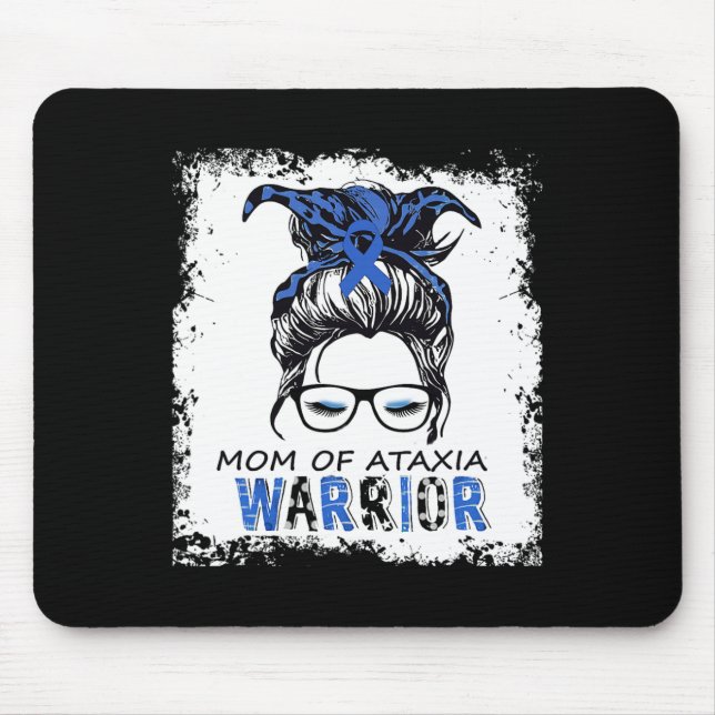 Tapis De Souris Fun maman de guerrier ataxia (Devant)